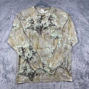 Montana Camo Inc‎ Tee Shirt Mens X Large Prairie Ghost Outdoor Hunting Vintage